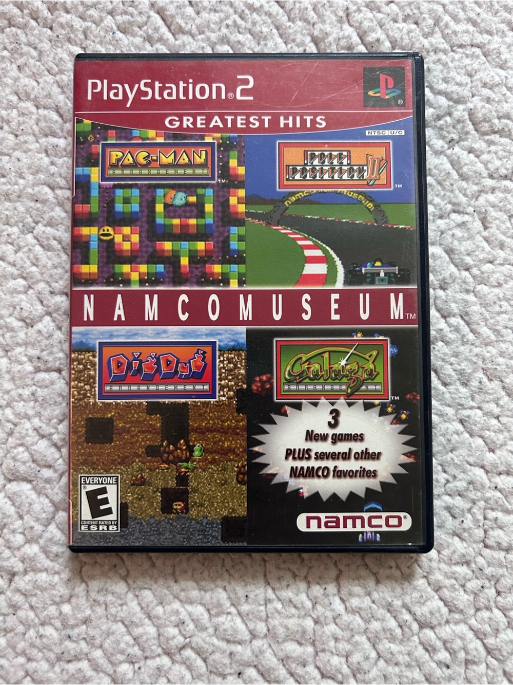 Sony PlayStation 2 PS2 Greatest Hits: Namco Museum Video Game